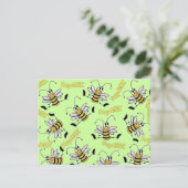 HapBEE Collage Verjaardag Briefkaart (Staand voorkant)