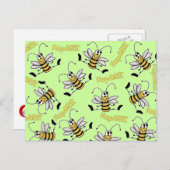 HapBEE Collage Verjaardag Briefkaart (Voorkant / Achterkant)