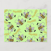 HapBEE Collage Verjaardag Briefkaart (Voorkant)