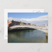 Ha'penny Bridge Briefkaart (Voorkant / Achterkant)