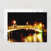 Ha'Penny Bridge Briefkaart (Voorkant / Achterkant)