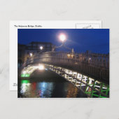 Ha'penny Bridge, Dublin Briefkaart (Voorkant / Achterkant)