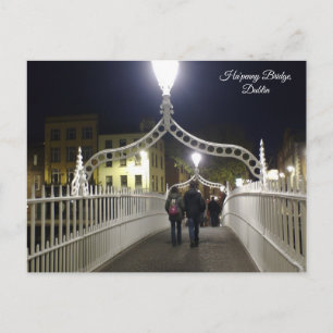 Ha'penny Bridge Dublin Briefkaart