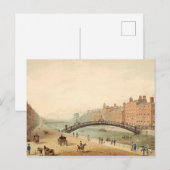 Ha'penny Bridge, Dublin, Ierland Briefkaart (Voorkant / Achterkant)