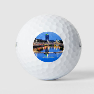 Ha'Penny Bridge, Dublin, Ierland Golfballen