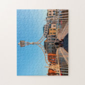 Ha'penny Bridge Dublin Ierland. Legpuzzel (Verticaal)