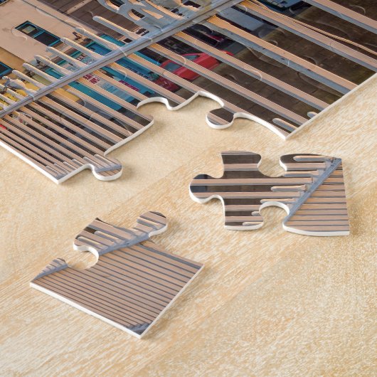 Ha'penny Bridge Dublin Ierland. Legpuzzel (Zijkant)