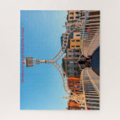 Ha'penny Bridge Dublin Ierland. Legpuzzel (Verticaal)