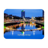 Ha'Penny Bridge, Dublin, Ierland Magneet (Horizontaal)