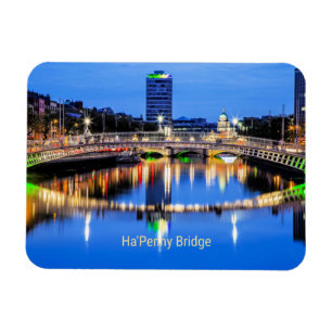 Ha'Penny Bridge, Dublin, Ierland Magneet