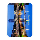 Ha'Penny Bridge, Dublin, Ierland Magneet (Verticaal)