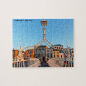 Ha'penny Bridge Dublin Ireland Jigzaag Puzzle Legpuzzel (Horizontaal)