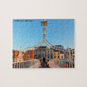 Ha'penny Bridge Dublin Ireland Jigzaag Puzzle Legpuzzel