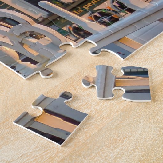 Ha'penny Bridge Dublin Ireland Jigzaag Puzzle Legpuzzel (Zijkant)