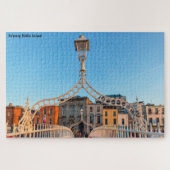 Ha'penny Bridge Dublin Ireland Jigzaag Puzzle Legpuzzel (Horizontaal)