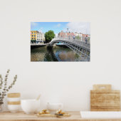 Ha'penny Bridge Poster (Keuken)