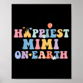 Hapest Mimi On Earth Hapest Grandma Matching Famil Poster (Voorkant)