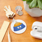 Hapige Puppy Voerbak Sleutelhanger