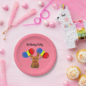 Hapiness magic rabbit papieren bordje (Feest)