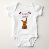 Hapiness magic rabbit romper (Voorkant)