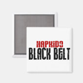 Hapkido Black Belt Magneet (Voorkant / Achterkant)