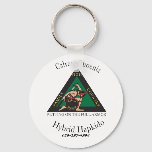 Hapkido Club Key chain Sleutelhanger (Voorkant)