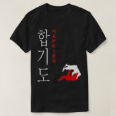 Hapkido Korean Martial Art Fighter Premium T-shirt (Design voorkant)