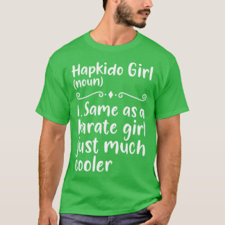 Hapkido meisje t-shirt