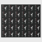 Hapkido Selfdefence Korean Martial Arts Cadeaupapier (Vlak)