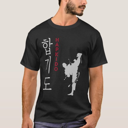 Hapkido Selfdefence Korean Martial Arts T-shirt (Voorkant)