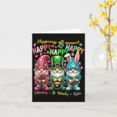 Hapness Allaround Gnome Happy Valentine St Patrick Kaart (Gele Bloem)