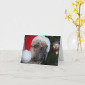 Happ-Bee Feestdagen. Kaart (Gele Bloem)