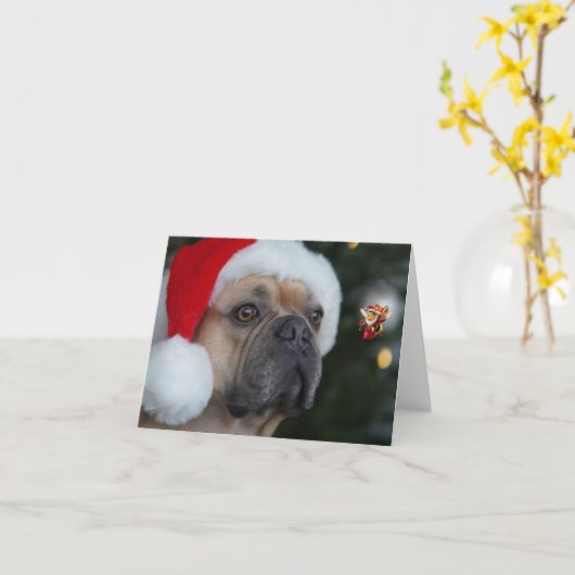 Happ-Bee Feestdagen. Kaart (Gele Bloem)