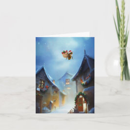 Happ-Bee Feestdagen. Kaart