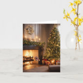 Happ-Bee Feestdagen. Kaart (Gele Bloem)