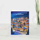 Happ-Bee Kerstmis. Kaart (Achterkant)