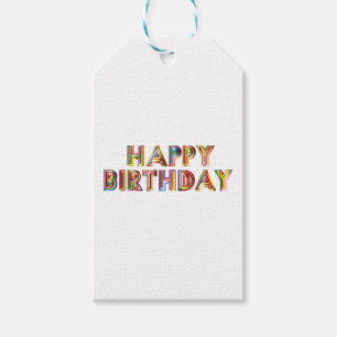 Happ Birthday Cadeaulabel