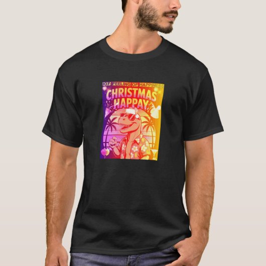 happay Christmas Joy: The feeling of happiness T-shirt (Voorkant)
