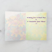 HappBee Birthday 5 x 7-kaart Kaart (Binnen)