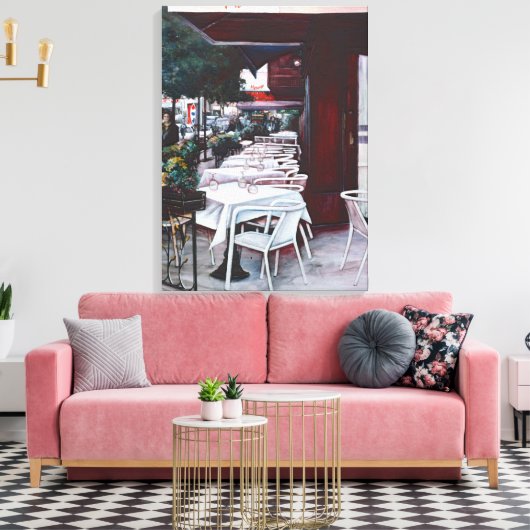 Happe Daylight, New York City Canvas Afdruk (Insitu (Woonkamer))