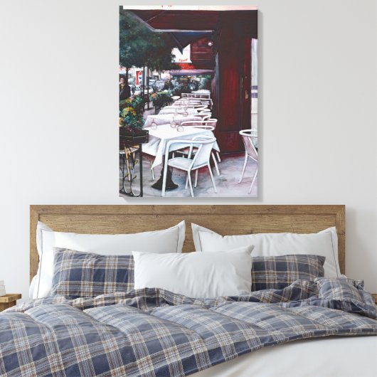 Happe Daylight, New York City Canvas Afdruk (Insitu (Slaapkamer))