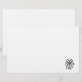 Happier Living Logo briefpapier (Voorkant / Achterkant)