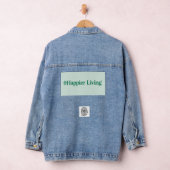 Happier Living Logo Denim Jacket (Hangar)