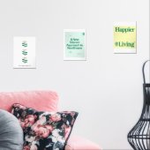 Happier Living Logo Poster Set (Woonkamer)