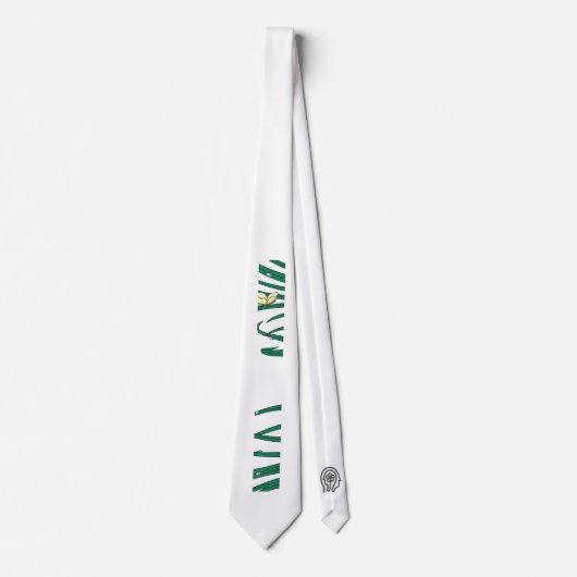 Happier Living Logo Stropdas (Voorkant)