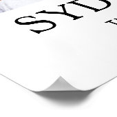 Happily Ever After 3 Foto Bruiloft Welkom Script Poster (Hoek)