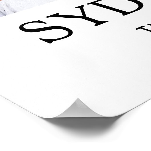 Happily Ever After 3 Foto Bruiloft Welkom Script Poster (Hoek)