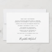 Happily Ever After 3 Foto's Bruiloftsreceptie Kaart (Achterkant)