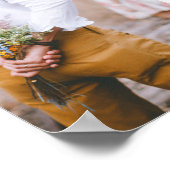 Happily Ever After 6 Foto Collage Bruiloft Verwelk Poster (Hoek)