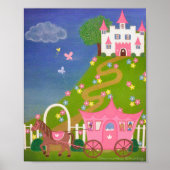 Happily Ever After - 8x10 Kinderkunst Prinsessenka Poster (Voorkant)